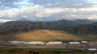 This Image of the NSA's Utah Data Center Was Taken From the EFF's Blimp